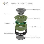 Archeer Waterproof Speaker Portable Outdoor Bluetooth Speaker with Bass, 6 Hour Playtime 5W Driver, A105 Black N14