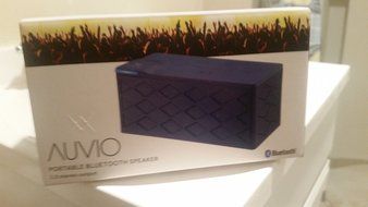 Auvio Bluetooth Portable Speaker with Bass port, Built-In Mic and Controls (NEWEST MODEL)