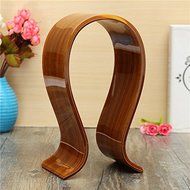 BephaMart Gorgeous Wooden U Grain Headphone Earphone Headset Holder Hanger Stand N2