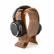 BephaMart Gorgeous Wooden U Grain Headphone Earphone Headset Holder Hanger Stand N4