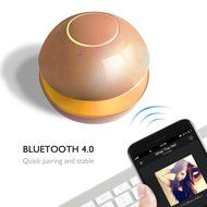 Portable Bluetooth Wireless Stereo Speaker with Touch Button LED Light Build-in Microphone Support Hands-free... N19