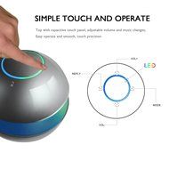 Portable Bluetooth Wireless Stereo Speaker with Touch Button LED Light Build-in Microphone Support Hands-free... N25
