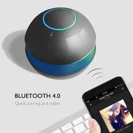 Portable Bluetooth Wireless Stereo Speaker with Touch Button LED Light Build-in Microphone Support Hands-free... N29