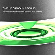 Portable Bluetooth Wireless Stereo Speaker with Touch Button LED Light Build-in Microphone Support Hands-free... N30