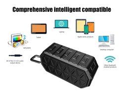 Bluetooth Speaker V4.0 Barsone Retro Portable and Waterproof Crashproof Dustproof Wireless Bluetooth Speaker for... N9