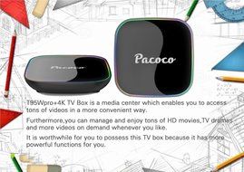 Feccoe Android 6.0 TV Box 2.4G +5G +Bluetooth S912 2.0G Frequency CPU DDR3+16GB KODI 16.1 HD 1920x1080 Media Player... N3
