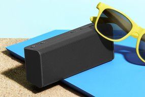 Portable Bluetooth Mini Speaker with Wireless Charging Station QI Compatible Dock for Phone - White The Ohm by... N5