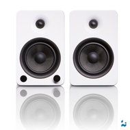 Kanto YU5 5.25&quot; 2-Way Powered Bookshelf Speakers with aptX Bluetooth 4.0 - Gloss White (YU5GW) N12