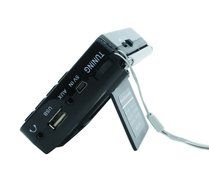 AMPSEVEN Portable AM/FM/SW 3 Band Radio Speaker USB MP3 Music Player Support Memory Delete,TF Card Slot(Red258) N26