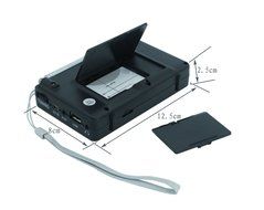 AMPSEVEN Portable AM/FM/SW 3 Band Radio Speaker USB MP3 Music Player Support Memory Delete,TF Card Slot(Red258) N27