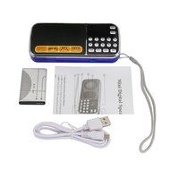 AMPSEVEN Portable AM/FM/SW 3 Band Radio Speaker USB MP3 Music Player Support Memory Delete,TF Card Slot(Red258) N59