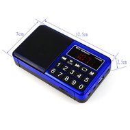 AMPSEVEN Portable AM/FM/SW 3 Band Radio Speaker USB MP3 Music Player Support Memory Delete,TF Card Slot(Red258) N62
