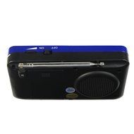 AMPSEVEN Portable AM/FM/SW 3 Band Radio Speaker USB MP3 Music Player Support Memory Delete,TF Card Slot(Red258) N63