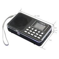 AMPSEVEN Portable AM/FM/SW 3 Band Radio Speaker USB MP3 Music Player Support Memory Delete,TF Card Slot(Red258) N67