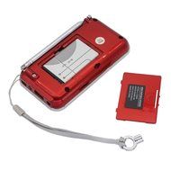 AMPSEVEN Portable AM/FM/SW 3 Band Radio Speaker USB MP3 Music Player Support Memory Delete,TF Card Slot(Red258) N82