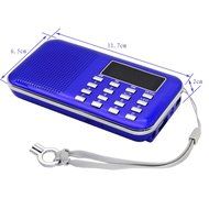 AMPSEVEN Portable AM/FM/SW 3 Band Radio Speaker USB MP3 Music Player Support Memory Delete,TF Card Slot(Red258) N97
