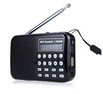 AMPSEVEN Portable AM/FM/SW 3 Band Radio Speaker USB MP3 Music Player Support Memory Delete,TF Card Slot(Red258) N103