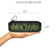 Gearmate Tide Water Resistant (IP65) Portable Wireless Bluetooth 4.0 Speaker with Built-in Microphone and 3.5mm... N11