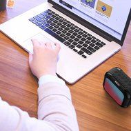DOSS MagicBox Wireless Portable Bluetooth Speakers with High-Definition Sound Quality and Superior Bass,8 Hours... N5