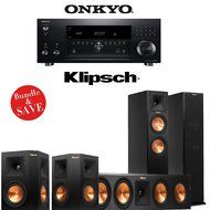 Onkyo TX-RZ900 7.2-Channel Network Home Theater Receiver + Klipsch RP-260F + Klipsch RP-450C + Klipsch RP-250S...