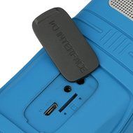Midas-Link Wireless Bluetooth Thunder Outdoor Waterproof Dustproof Drop-proof LED Light Speaker (Navy) N4