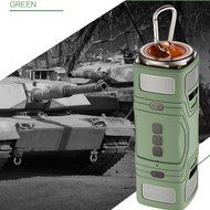 Midas-Link Wireless Bluetooth Thunder Outdoor Waterproof Dustproof Drop-proof LED Light Speaker (Navy) N8