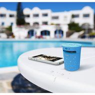 iLuv MobiCup (iSP165) Splash-resistant wireless Bluetooth speaker and speakerphone-Blue N8