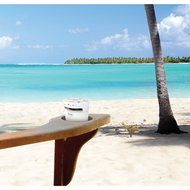 iLuv MobiCup (iSP165) Splash-resistant wireless Bluetooth speaker and speakerphone-Blue N17