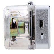 KLAREN Mini Digital Portable Music MP3/4 Player Micro SD/TF USB Disk Speaker FM Radio (Rose) N27