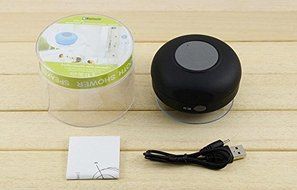 Water Resistant Wireless Bluetooth 3.0 Green Speaker with Built-In Mic, Volume Control, Handsfree Suction Cup,... N2