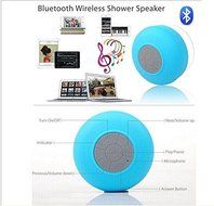 Water Resistant Wireless Bluetooth 3.0 Green Speaker with Built-In Mic, Volume Control, Handsfree Suction Cup,... N4