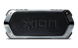 ION Audio Aquaboom | Waterproof Stereo Bluetooth Speaker with Built-in Microphone &amp; Rechargeable Battery (10W)