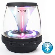 MOUSAI VS18 Portable Wireless Bluetooth Speaker Super Bass Build-in FM Radio,AUX,MIC,TF Card Slot(Black)