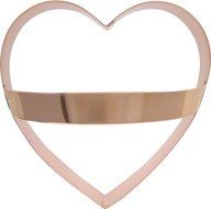 CopperGifts: Heart Cookie Cutter (7-inch with handle)