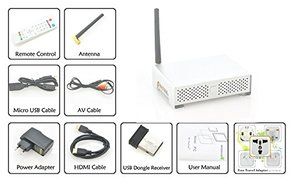 Quad Core TV Box - 1.4GHz Quad-Band RK3188 CPU, Android 4.2 OS, Aluminum Alloy Casing, 1080p Full HD Video, Bluetooth N8