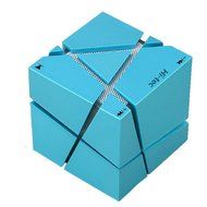 Bluetooth Speaker, Hi-tec Led Light Cube Portable Bluetooth Speaker with Fm Radio 30, Build-in Microphone, Work... N7