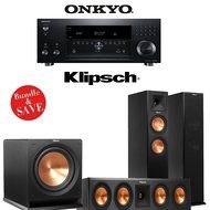 Onkyo TX-RZ900 7.2-Channel Network Home Theater Receiver + Klipsch RP-260F + Klipsch RP-440C + Klipsch R-112SW...