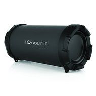 SuperSonic IQsound Wireless Bluetooth Portable Outdoor Speaker, Black