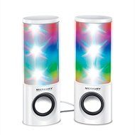 Supernova Bluetooth Wireless Dancing LED Speaker - Multi-Color Light Show - White (MI-SPB23-199)