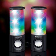 Supernova Bluetooth Wireless Dancing LED Speaker - Multi-Color Light Show - White (MI-SPB23-199) N9