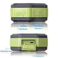 Bluetooth Speakers, HugeTree Protable Wireless Bluetooth 4.0 Best Outdoor Shower Speaker with IP67 Waterproof... N2