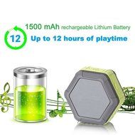 Bluetooth Speakers, HugeTree Protable Wireless Bluetooth 4.0 Best Outdoor Shower Speaker with IP67 Waterproof... N4