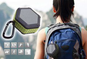 Bluetooth Speakers, HugeTree Protable Wireless Bluetooth 4.0 Best Outdoor Shower Speaker with IP67 Waterproof... N5