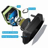 Bluetooth Speakers, HugeTree Protable Wireless Bluetooth 4.0 Best Outdoor Shower Speaker with IP67 Waterproof... N7