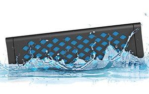 Bluetooth Speakers, Francois et Mimi Elite RuggeX Portable Wireless Waterproof Bluetooth Speakers (Blue) N6