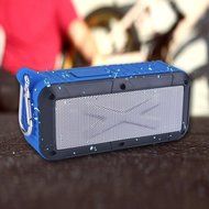 (2016 New Version) Nunet Solar/Battery Powered 2x3W Bluetooth Speaker IPX4 Splashproof Portable Wireless MP3 Player... N5