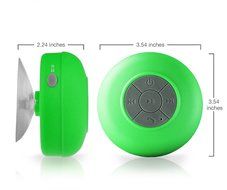 [KAMII] Waterproof Bluetooth Portable Audio System Bluetooth Wireless Waterproof Speaker with Built-in Mic (Black) N17