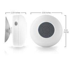 [KAMII] Waterproof Bluetooth Portable Audio System Bluetooth Wireless Waterproof Speaker with Built-in Mic (Black) N21