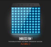 Raidfox&reg; Aurabox Wireless 4.0 Smart LED Speaker with APP Control for Pixel Art Creation + Animation and Social... N5