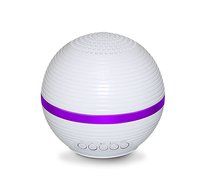 Electro BT Bluetooth Light Up LED Portable Rechargeable Speaker with Pulse Lighting 10 Mode Technology (Purple) N2